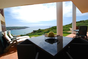 Vista da varanda de tirar a respiração